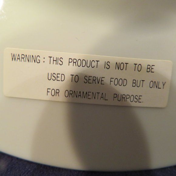 Art of Chokin 24K Ceramic Plate Hawaii 6" Dia. (165C) - Picture 4 of 6